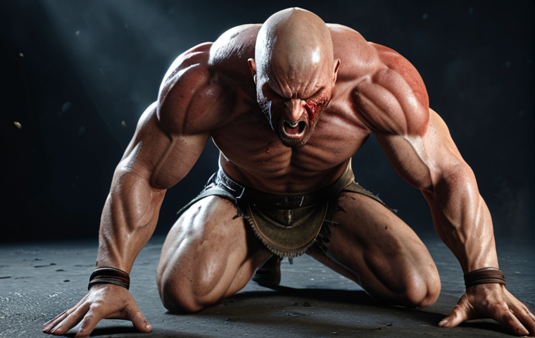 ** A character performing a basic attack. Focus should be on showcasing the character's attack power and stance. Capture a sense of raw strength and potential damage output.

**