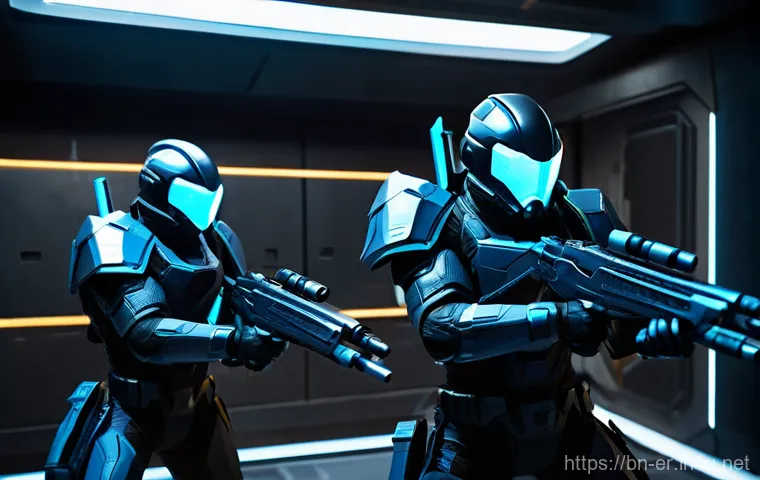 이터널리턴 신규 맵 공개 예정 - A lone female character, dressed in practical, full-coverage tactical gear with reinforced knee pads...