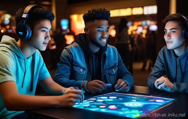 이터널리턴 팬 커뮤니티 협력 - Prompt 1: Joyful Community Gaming Session**