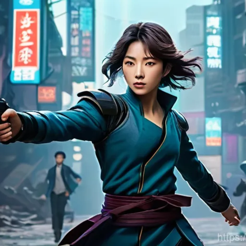 이터널리턴 글로벌 트렌드 분석 - **Prompt:** "A dynamic illustration showcasing three diverse Eternal Return characters (e.g., the ma...