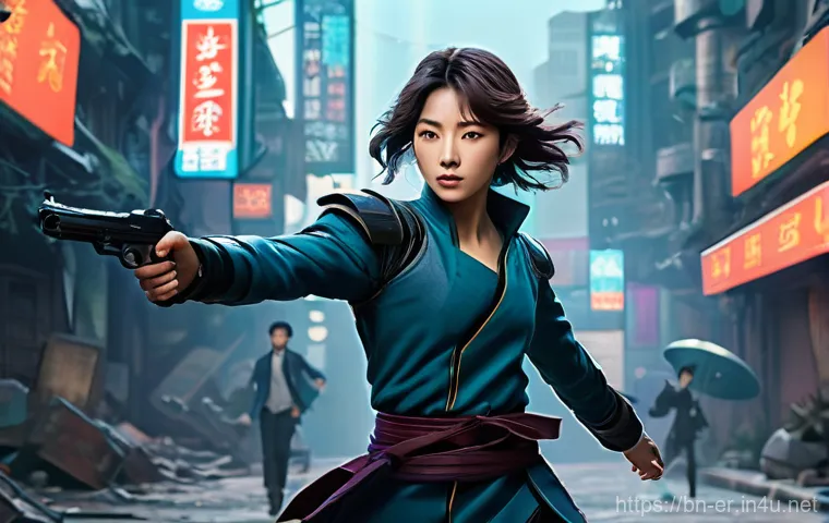 이터널리턴 글로벌 트렌드 분석 - **Prompt:** "A dynamic illustration showcasing three diverse Eternal Return characters (e.g., the ma...