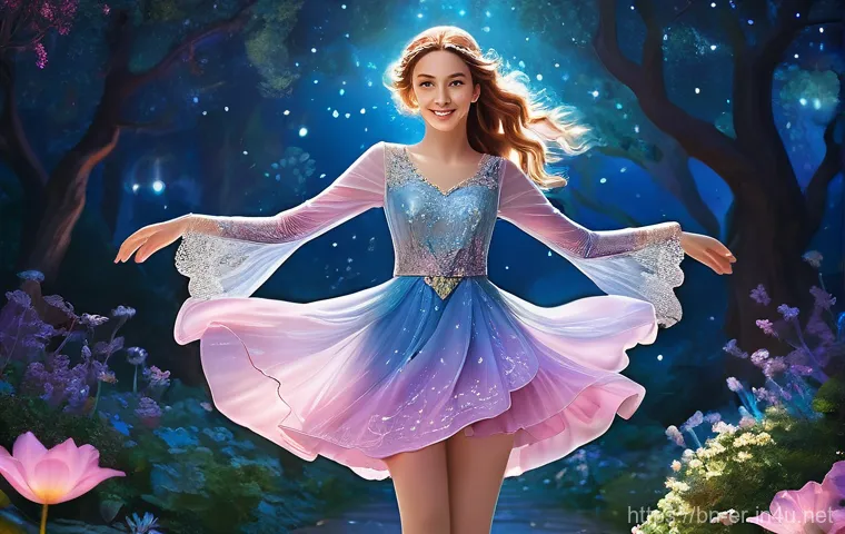 이터널리턴 스킨 티어 정리 - **Prompt:** A dynamic, full-body shot of a female character, "Celine," adorned in a vibrant, 'Magic ...