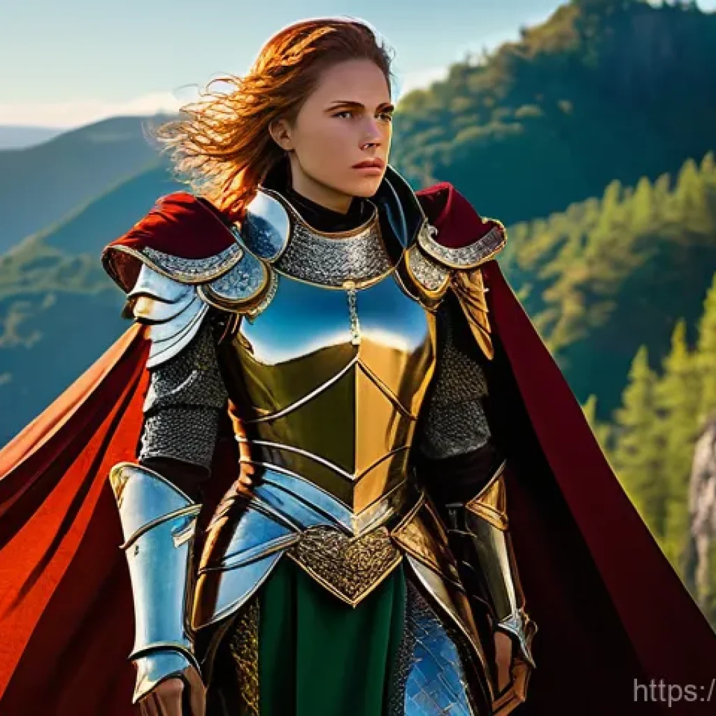 이터널리턴 시즌 랭크 보상 정보 - **Prompt 1: "Heroic Female Knight in Golden Sunset"**
    A powerful and courageous female knight, a...