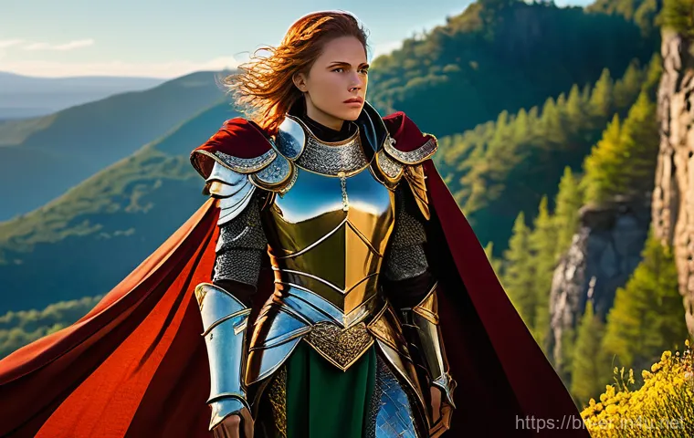 이터널리턴 시즌 랭크 보상 정보 - **Prompt 1: "Heroic Female Knight in Golden Sunset"**
A powerful and courageous female knight, a...