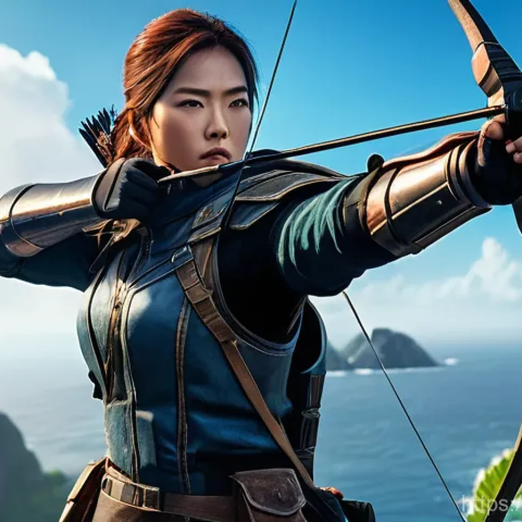 이터널리턴 캐릭터 메타 분석 - **Prompt 1: Dynamic Team Fight Initiation on Lumia Island**
    "A vibrant, high-energy illustration...