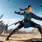 Home 20 이터널리턴 새로운 메타 예측 - **Prompt:** A dynamic, action-packed illustration set on a fantastical yet futuristic battlefield. I...