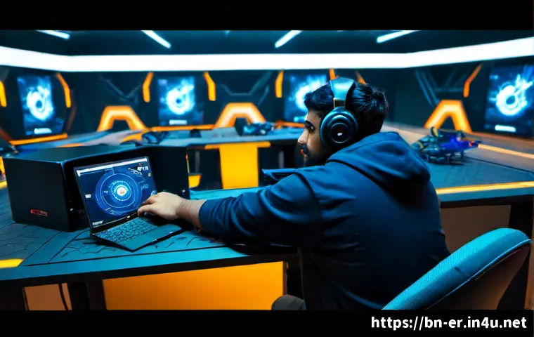 이터널리턴 초보자와 숙련자 비교 - Photorealistic split-screen comparison of a beginner and experienced Bengali gamer playing a colorfu...